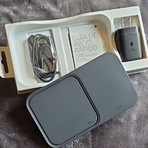 Wireless Charging Pad with Adapter